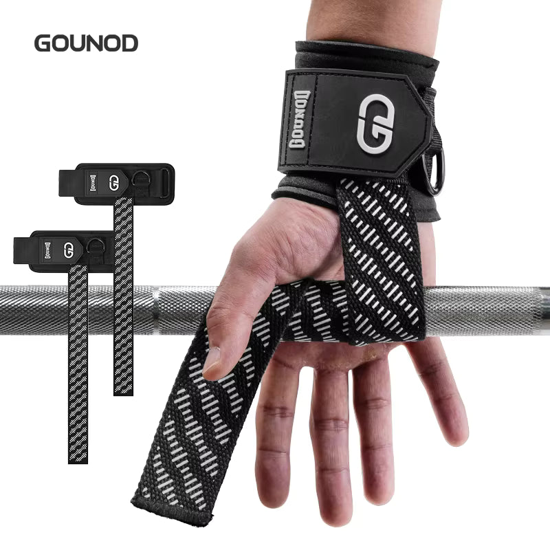 2Pcs Weightlifting Wrist Straps Strength Training