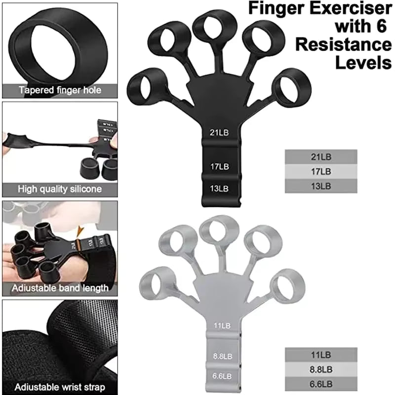 Hand Grip Strengthener Physical Tools Guitar Finger Trainer
